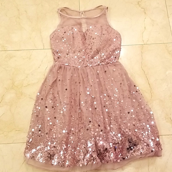 dELiA*s Dresses & Skirts - Like New Sequin Pink/Mauve Vintage Prom Dress